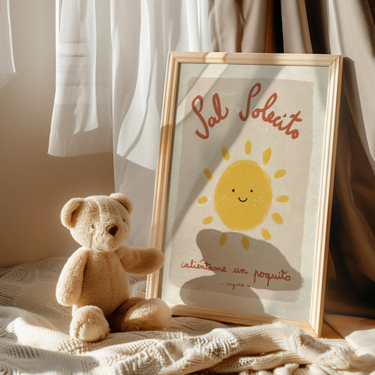 Ilustración "Sal Solecito" SIN MARCO