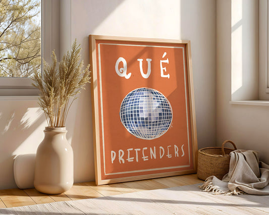 Ilustración "Que Pretenders" - SIN MARCO