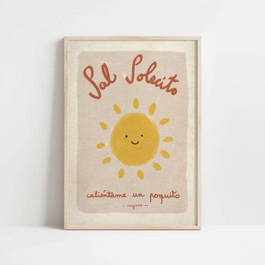 Ilustración "Sal Solecito" SIN MARCO