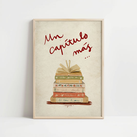 Ilustración "Un capítulo más" SIN MARCO