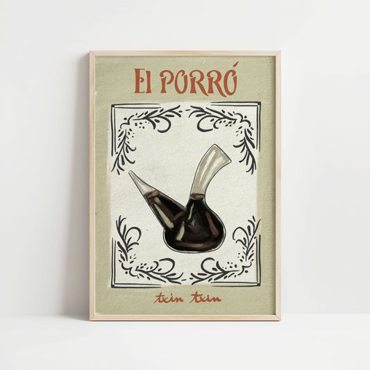 Ilustración "Porró" SIN MARCO