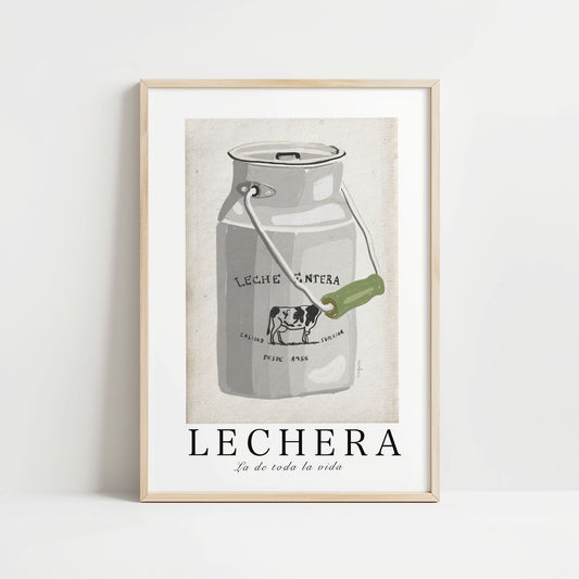 Ilustración "Lechera" - SIN MARCO