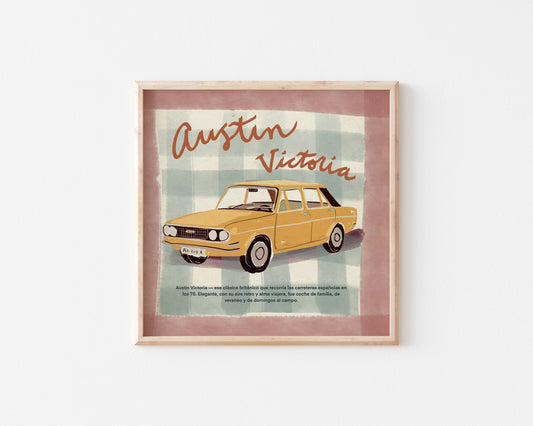 Ilustración "Austin Victoria" SIN MARCO