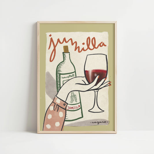 Ilustración "Jumilla" SIN MARCO