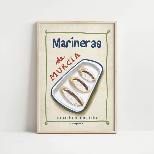 Ilustración "Marineras" SIN MARCO