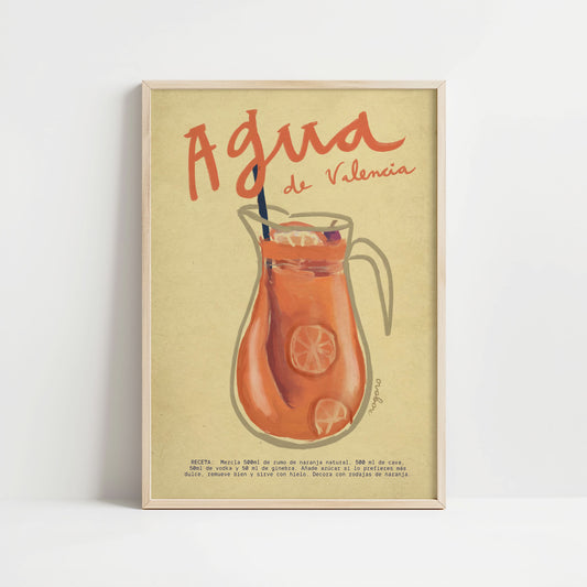 Ilustracion "Agua de Valencia" SIN MARCO
