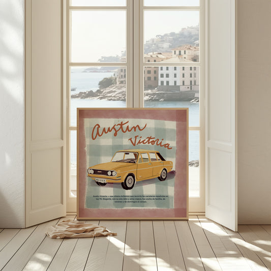 Ilustración "Austin Victoria" SIN MARCO