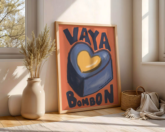Ilustración "Vaya Bombón" SIN MARCO