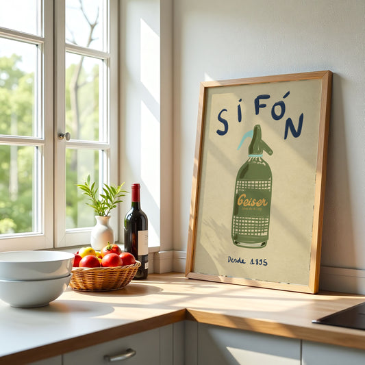Ilustración "Sifón" SIN MARCO