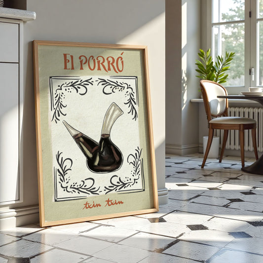 Ilustración "Porró" SIN MARCO