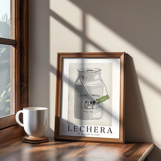 Ilustración "Lechera" - SIN MARCO
