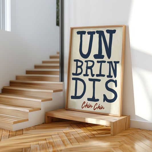 Ilustración "Un Brindis, Chin Chin" SIN MARCO