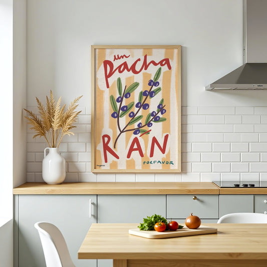 Ilustración "Un Pacharán por favor" SIN MARCO