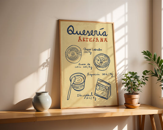 Ilustración "La Quesería" - SIN MARCO