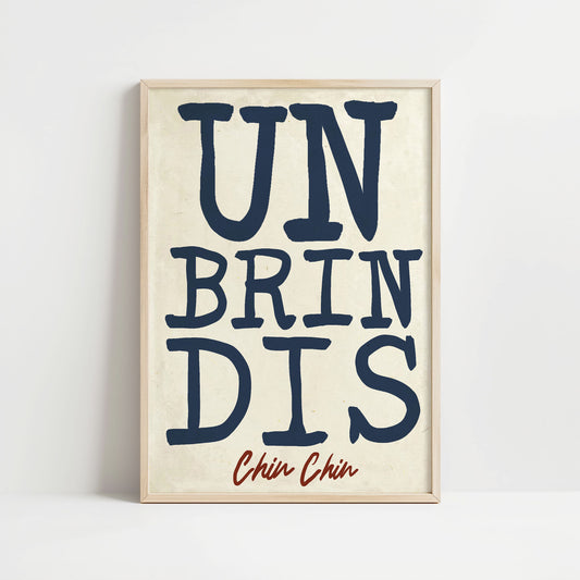 Ilustración "Un Brindis, Chin Chin" SIN MARCO