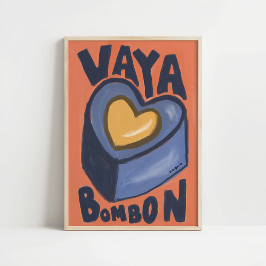 Ilustración "Vaya Bombón" SIN MARCO