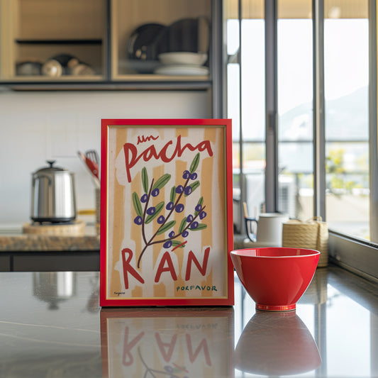 Ilustración "Un Pacharán por favor" SIN MARCO