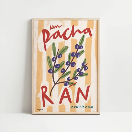 Ilustración "Un Pacharán por favor" SIN MARCO